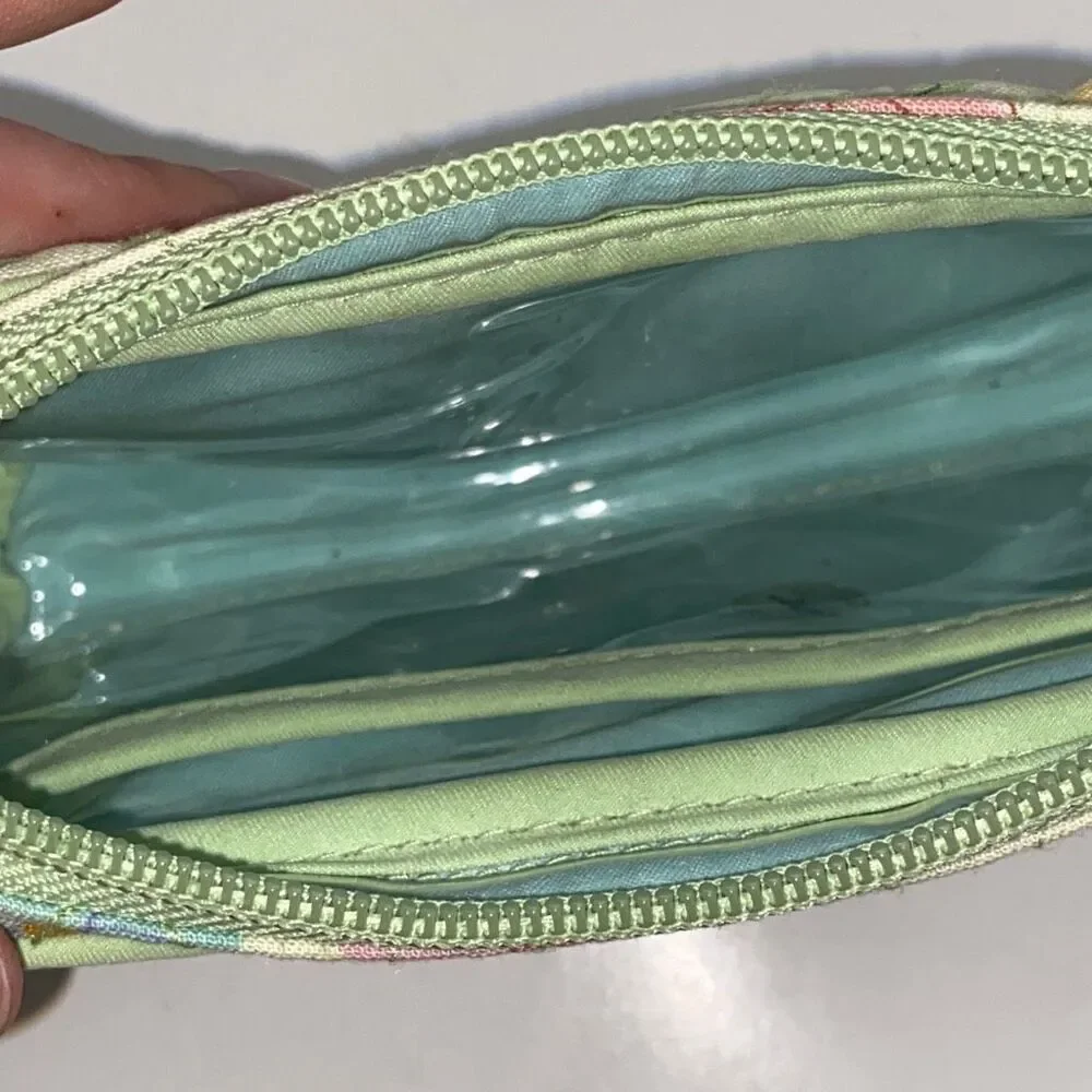 Longaberger Wristlet‎ Zippered Long Wallet Multicolor Purse